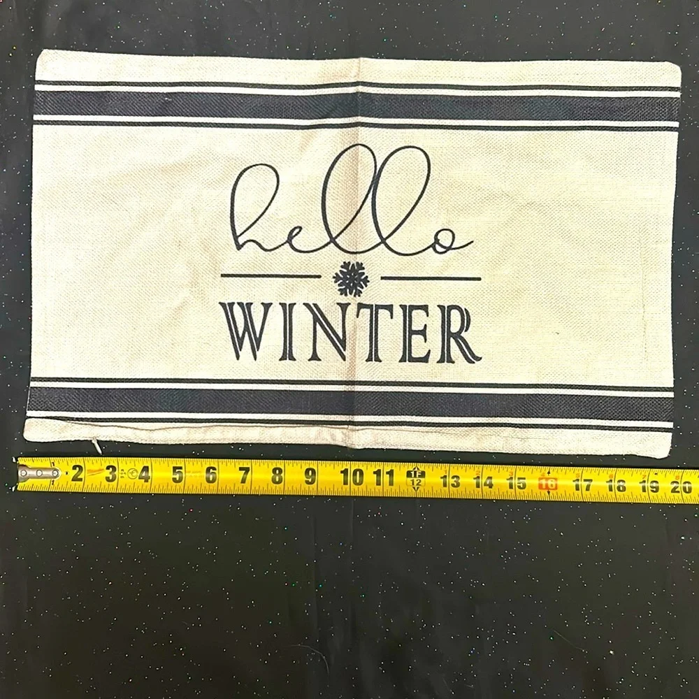 Winter Pillow Case